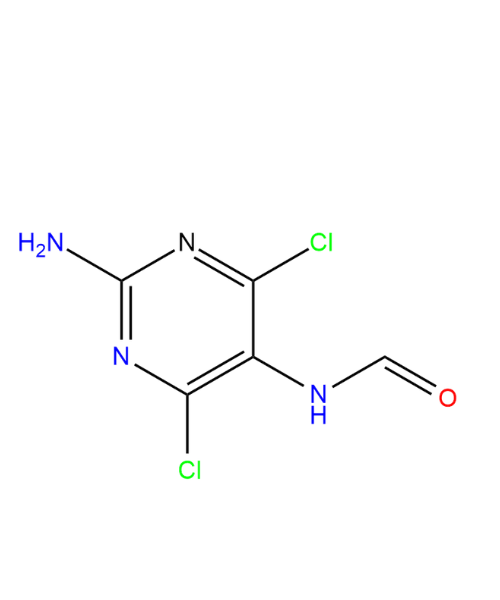 N-(2-Amino-4,6-dichloro-5-pyrimidinyl)formamide