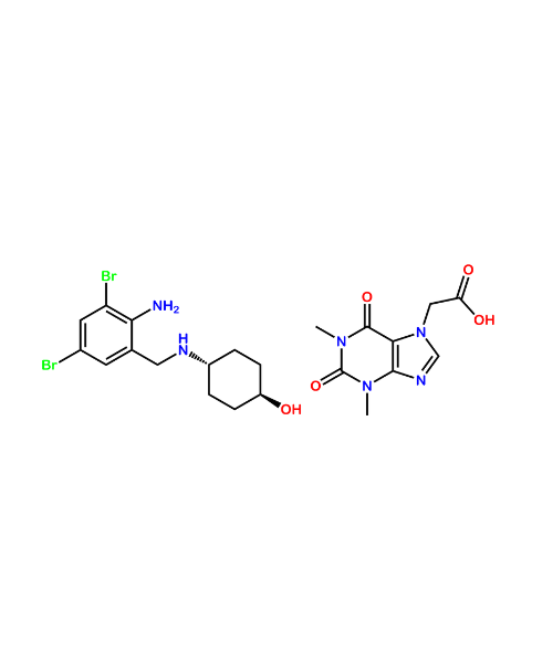 Ambroxol Impurity, Impurity of Ambroxol, Ambroxol Impurities, 96989-76-3; 179118-73-1, Acebrophylline