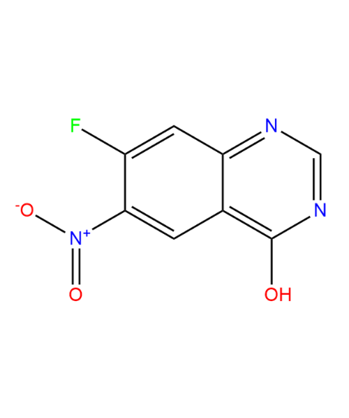Atropine Impurity, Impurity of Atropine, Atropine Impurities, 162012-69-3, 7-Fluoro-6-nitro-4-hydroxyquinazoline