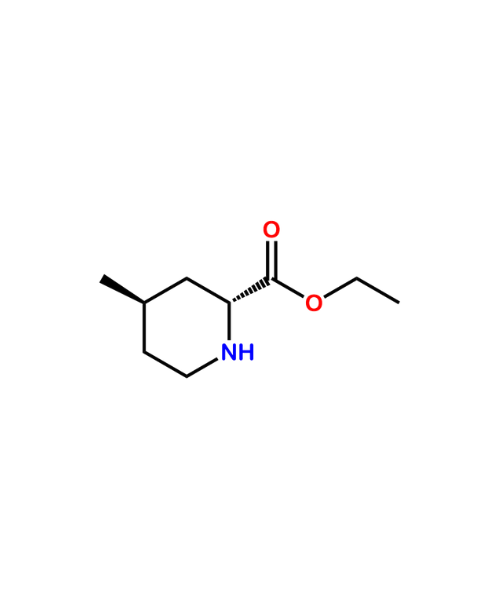 Argatroban Impurity, Impurity of Argatroban, Argatroban Impurities, 74892-82-3, (2R,4R)-Ethyl 4-methylpiperidine-2-carboxylate