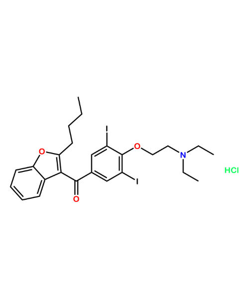 Amiodarone Impurity, Impurity of Amiodarone, Amiodarone Impurities, 19774-82-4, Amiodarone Hydrochloride