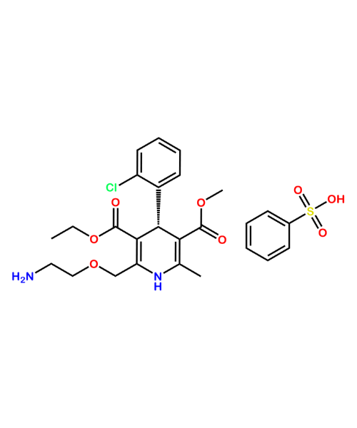 Amlodipine Impurity, Impurity of Amlodipine, Amlodipine Impurities, 103129-81-3 (Base), R-Amlodipine Besylate