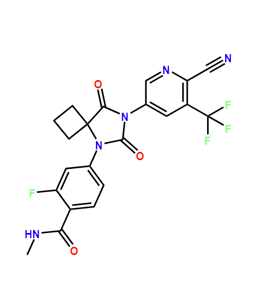 Apalutamide Impurity, Impurity of Apalutamide, Apalutamide Impurities, 1332391-92-0, Apalutamide Diketo impurity 