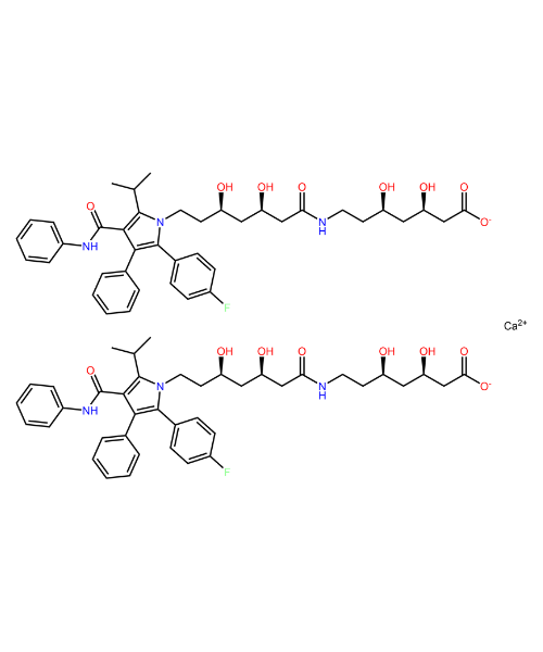 Atorvastatin  Impurity, Impurity of Atorvastatin , Atorvastatin  Impurities, 1105067-87-5, Atorvastatin Impurity F (Calcium Salt)