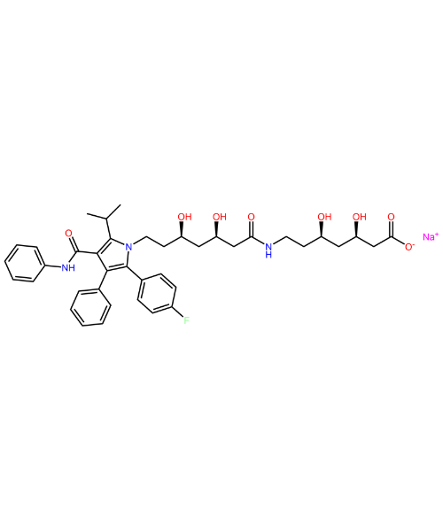 Atorvastatin EP Impurity F Sodium salt