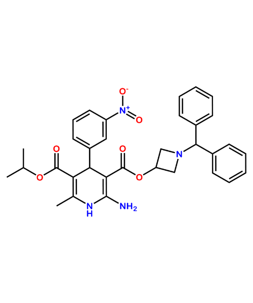 Azelnidipine Impurity, Impurity of Azelnidipine, Azelnidipine Impurities, 123524-52-7, Azelnidipine