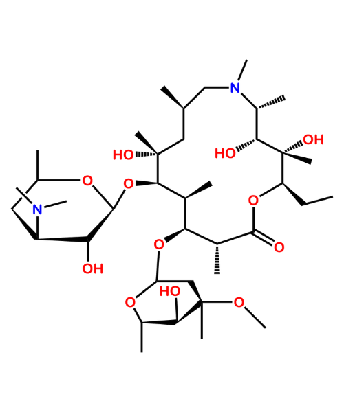 Azithromycin Impurity, Impurity of Azithromycin, Azithromycin Impurities, 83905-01-5, Azithromycin