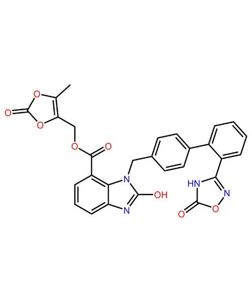 Azilsartan Impurity, Impurity of Azilsartan, Azilsartan Impurities, 1417576-00-1, Azilsartan Des-Ethyl Impurity