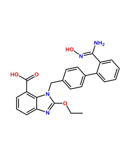 Azilsartan Impurity, Impurity of Azilsartan, Azilsartan Impurities, 1397836-49-5, Azilsartan Potassium Medoxomil Hydroxy acid