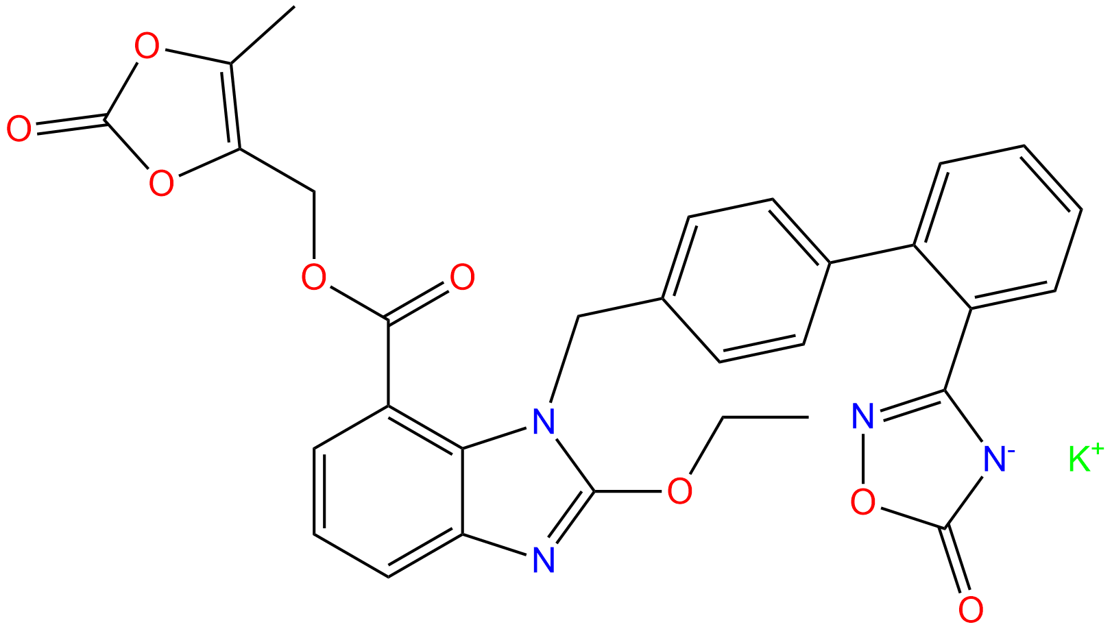 Azilsartan Impurity, Impurity of Azilsartan, Azilsartan Impurities, 863031-24-7, Azilsartan Kamedoxomil