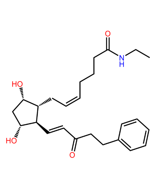 Bimatoprost Impurity, Impurity of Bimatoprost, Bimatoprost Impurities, 1163135-96-3, 15-Keto Bimatoprost