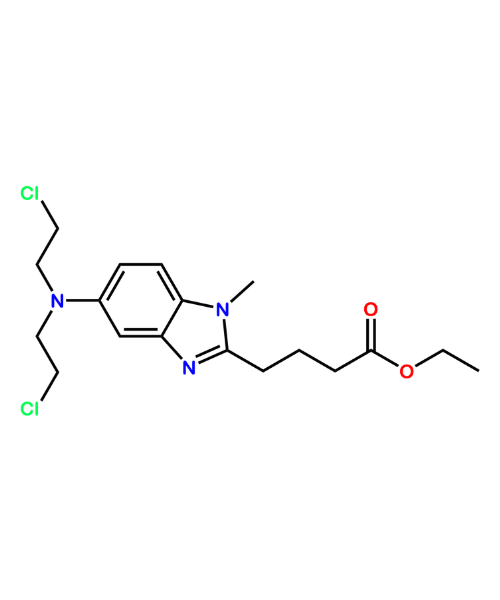 Bendamustine Impurity, Impurity of Bendamustine, Bendamustine Impurities, 87475-54-5, Bendamustine Ethyl Ester
