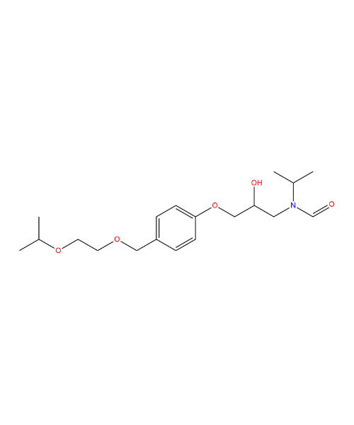 Bisoprolol Fumarate  Impurity, Impurity of Bisoprolol Fumarate , Bisoprolol Fumarate  Impurities, 1447715-45-8, N-Formylbisoprolol