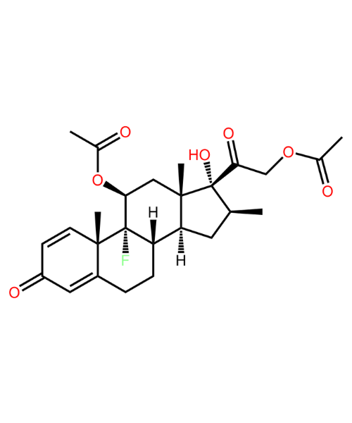 Betamethasone Impurity, Impurity of Betamethasone, Betamethasone Impurities, 330157-05-6, Betamethasone acetate Compound C