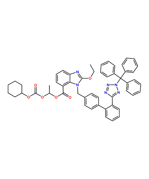 N-Trityl Candesartan Cilexetil Impurity