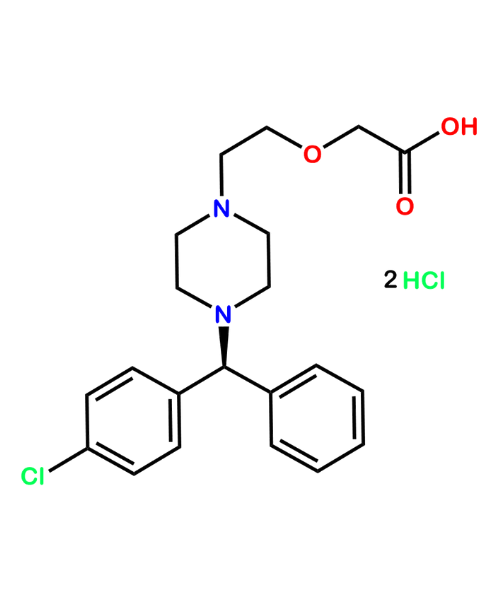 Cetirizine Impurity, Impurity of Cetirizine, Cetirizine Impurities, 163837-48-7, Dextrocetirizine