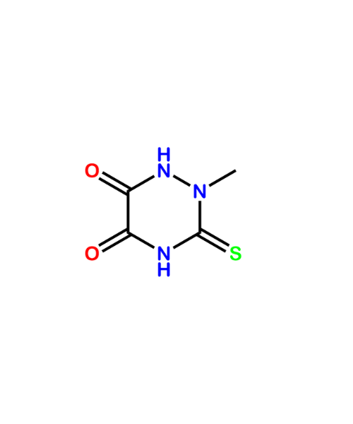Ceftriaxone Impurity, Impurity of Ceftriaxone, Ceftriaxone Impurities, 58909-39-0, 2-Methyl-3-thioxo-1,2,4-triazinane-5,6-dione