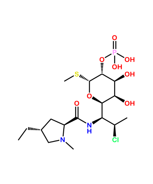 Clindamycin Impurity, Impurity of Clindamycin, Clindamycin Impurities, 54887-31-9, Clindamycin B 2-Phosphate