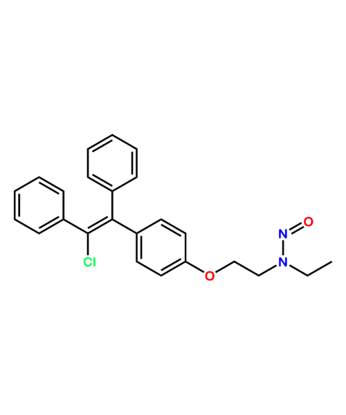 N-Nitroso Des-ethyl Clomiphene