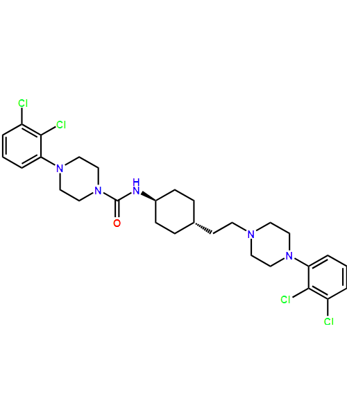 Cariprazine  Impurity, Impurity of Cariprazine , Cariprazine  Impurities, NA, Cariprazine Dimer Impurity