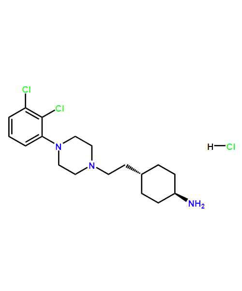  trans-4-[2-[4-(2,3-Dichlorophenyl)piperazin-1-yl]ethyl]cyclohexanamine Hydrochloride