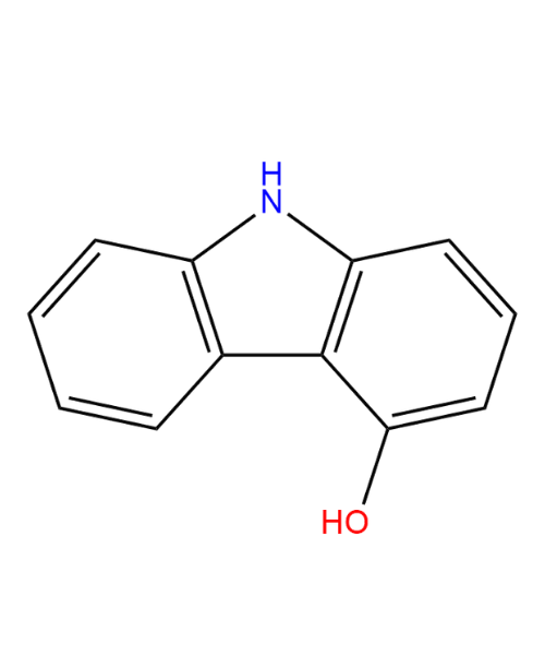 Carvedilol Impurity, Impurity of Carvedilol, Carvedilol Impurities, 52602-39-8, 4-Hydroxycarbazole