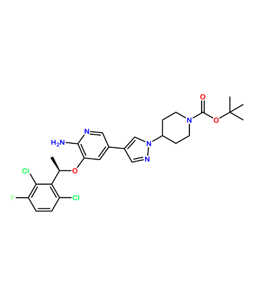 Crizotinib N-Boc Crizotinib impurity