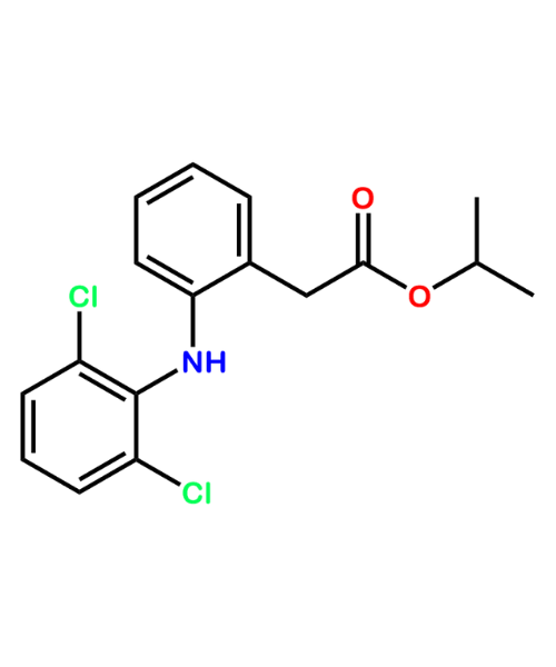 Diclofenac Impurity, Impurity of Diclofenac, Diclofenac Impurities, 66370-79-4, Diclofenac Isopropyl Ester