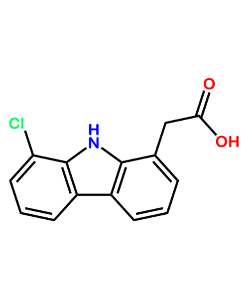 Diclofenac Impurity, Impurity of Diclofenac, Diclofenac Impurities, 131023-44-4, 8-Chlorocarbazole-1-acetic Acid
