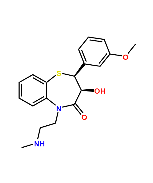 Diltiazem related compound-G