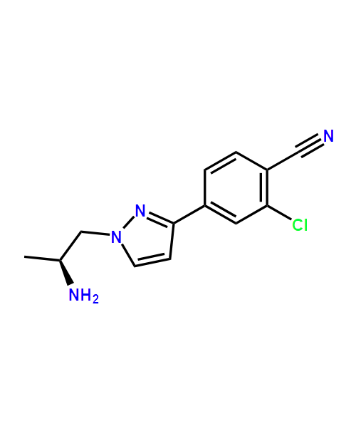Darolutamide Impurity, Impurity of Darolutamide, Darolutamide Impurities, 1297537-41-7, Darolutamide Amino Propyl Impurity