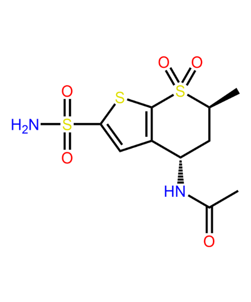 Dorzolamide Impurity, Impurity of Dorzolamide, Dorzolamide Impurities, 147200-03-1, Dorzolamide N-Acetyl Analog