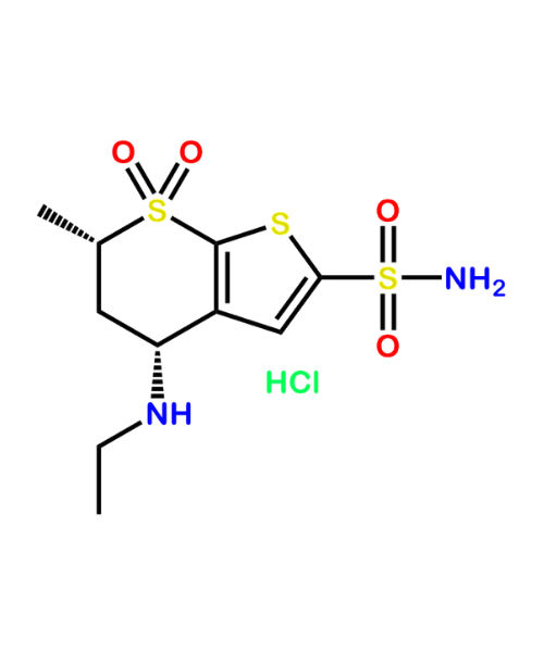 Dorzolamide Impurity, Impurity of Dorzolamide, Dorzolamide Impurities, 120279-37-0, Dorzolamide Related Compound B