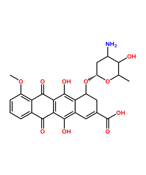 Doxorubicin Impurity, Impurity of Doxorubicin, Doxorubicin Impurities, NA, Doxorubicin Olefin Impurity