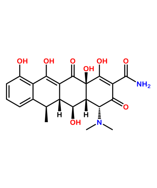 Doxycycline Impurity, Impurity of Doxycycline, Doxycycline Impurities, 6543-77-7, 4-Epi Doxycycline