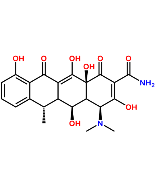 Doxycycline Impurity, Impurity of Doxycycline, Doxycycline Impurities, 3219-99-6, 6-Epi Doxycycline