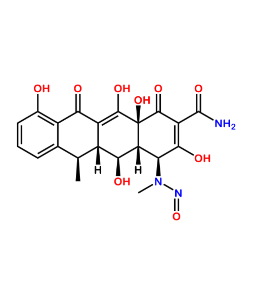 Doxycycline Impurity, Impurity of Doxycycline, Doxycycline Impurities, NA, N-Nitroso-N-Desmethyl Doxycycline