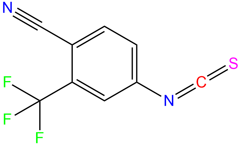 Enzalutamide Impurity, Impurity of Enzalutamide, Enzalutamide Impurities, 143782-23-4, 4-Cyano-3-trifluoromethylphenylisothiocyanate