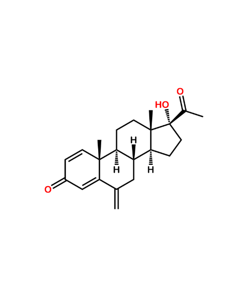 Exemestane Impurity, Impurity of Exemestane, Exemestane Impurities, 1204325-01-8 , Delta-1,6 - methylene -17-hydroxyprogesterone
