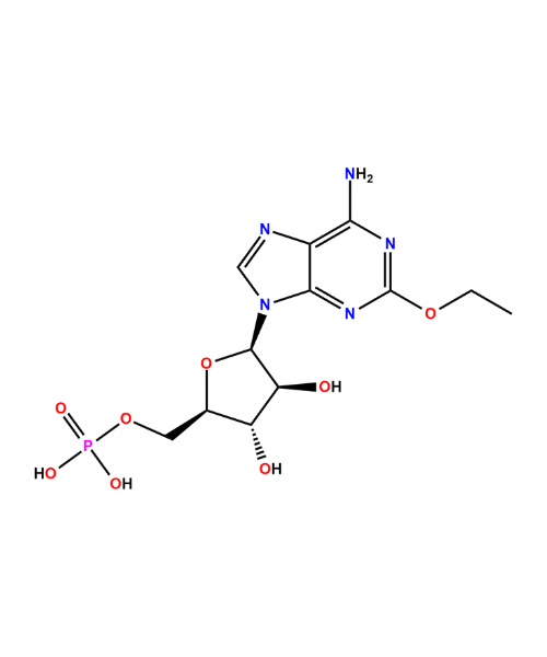 Fludarabine Impurity, Impurity of Fludarabine, Fludarabine Impurities, 159002-28-5, 2-Ethoxyphosphate analog
