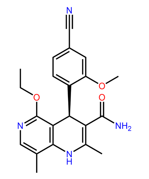 Finerenone Impurity, Impurity of Finerenone, Finerenone Impurities, 1050477-30-9, (R)-Finerenone