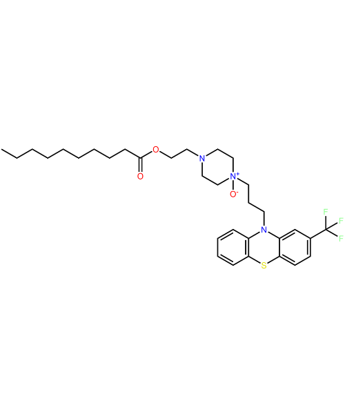 Fluphenazine Impurity, Impurity of Fluphenazine, Fluphenazine Impurities, 76013-31-5, Fluphenazine decanoate N-oxide-1