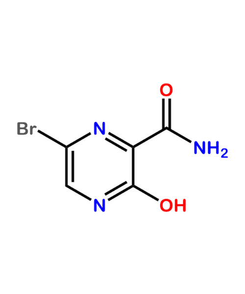 Favipiravir Impurity, Impurity of Favipiravir, Favipiravir Impurities, 259793-88-9, 6-Bromo-3-hydroxypyrazine-2-carboxamide
