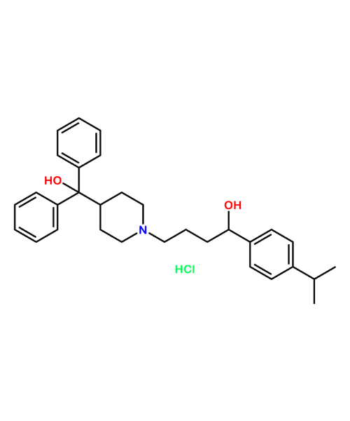 Fexofenadine Impurity, Impurity of Fexofenadine, Fexofenadine Impurities, 185066-37-9 (Base), Fexofenadine Related Compound C