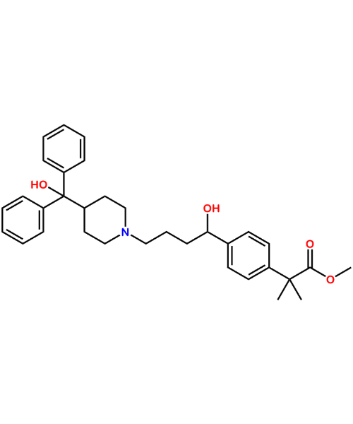 Fexofenadine Impurity, Impurity of Fexofenadine, Fexofenadine Impurities, 154825-96-4, Fexofenadine Related Compound D