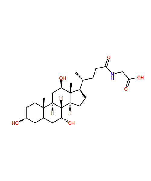 Glycocholic Acid Impurity, Impurity of Glycocholic Acid, Glycocholic Acid Impurities, 475-31-0, Glycocholic Acid