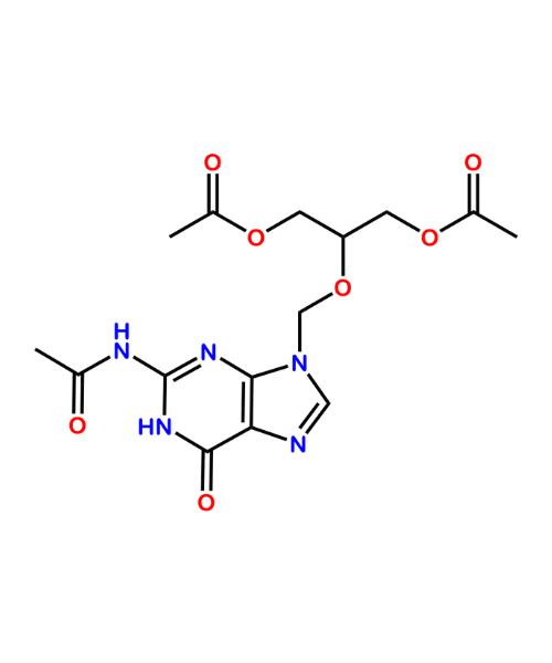 Ganciclovir Impurity, Impurity of Ganciclovir, Ganciclovir Impurities, 86357-14-4, Triacetyl Ganciclovir