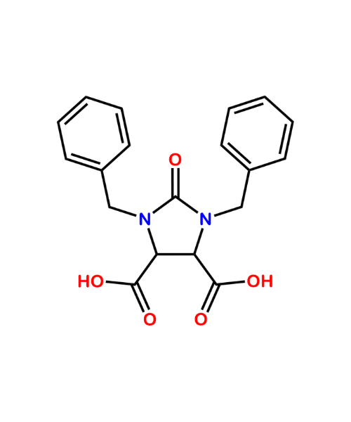 1,3-Dibenzyl-2-oxo-imidazolidin-4.5-dicarboxylic acid