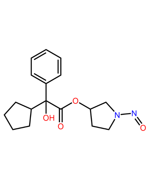 Fine chemicals Impurity, Impurity of Fine chemicals, Fine chemicals Impurities, NA, N-Nitroso-Glycopyrronium Impurity