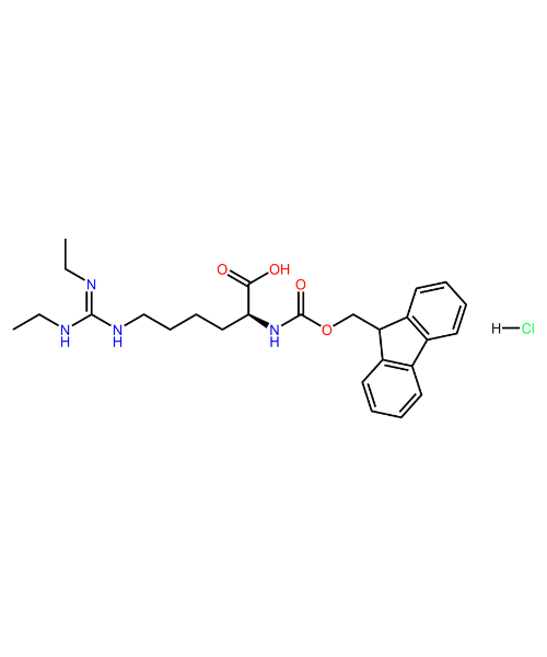 Fmoc-L-Homoarg(Et)2-OH hydrochloride salt